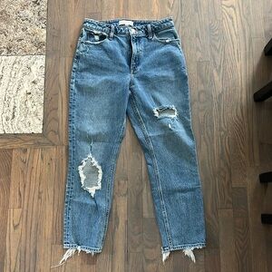 Abercrombie Curve Love High Waisted Mom Jean